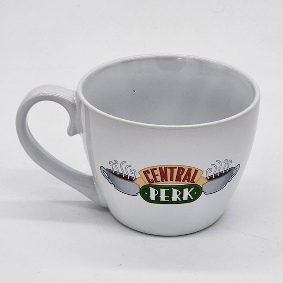 Friends TV Show Central Perk & F.R.I.E.N.D.S Logo 12 oz Ceramic Coffee Tea Cup - Picture 1 of 4